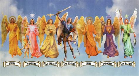 4 archangels symbols